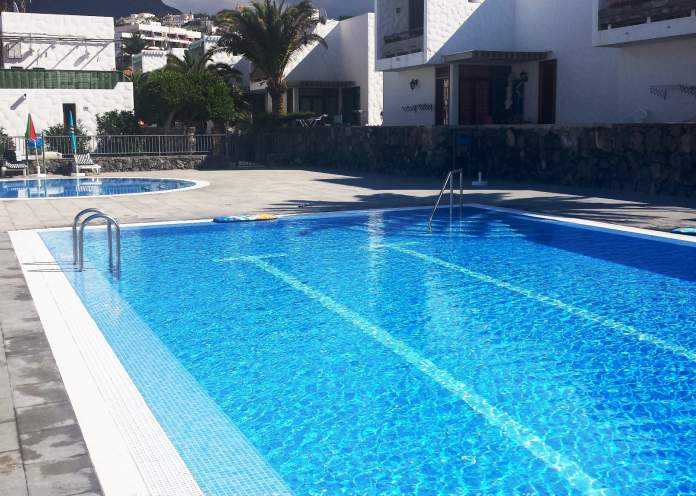 Ferienwohnung am Strand in Las Americas mit Balkon mit Meerblick