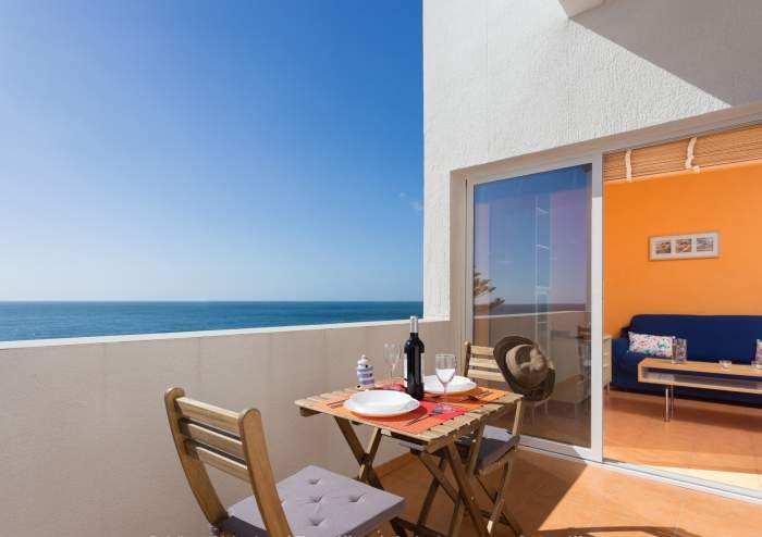 Teneriffa Ferienwohnung mit herrlichem Blick direkt am Strand Las Gaviotas