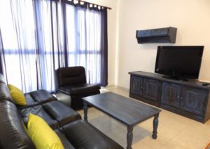 Ferienwohnung El Medano, modern, mit 2 Schlafzimmern, zentral gelegen und Meerblick in Strandnähe