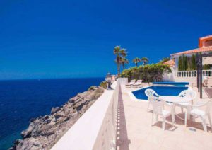 Teneriffa Ferienhaus. Villa mit Privatpool und Meerblick in Callao Salvaje