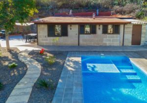 Teneriffa - Gemütliches Ferienhaus mit Privatpool auf einer Finca bei Candelaria