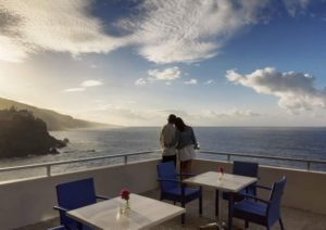 Teneriffa Ferienwohnung. Penthouse auf einem Hoteldach mit wundervollem Blick