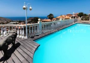 Teneriffa Luxus-Ferienwohnung Luxus pur – ruhige Penthousewohnung mit Pool und Terrasse im Süden