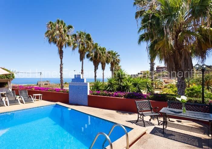 Teneriffa - Ferienhaus in rustikalem Stil auf Finca in Buen Paso mit Pool