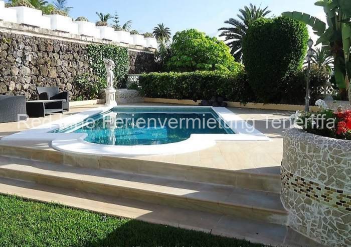 Teneriffa Luxus-Ferienhaus mit Privatpool und Garten in Santa Ursula 