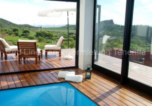 Teneriffa Luxus-Ferienhaus. Designer-Villa mit beheiztem Privatpool