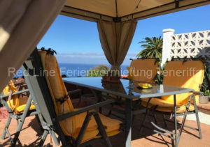 Teneriffa Luxus-Ferienhaus. Ferienhaus mit Pool und Whirlpool in La Palmita