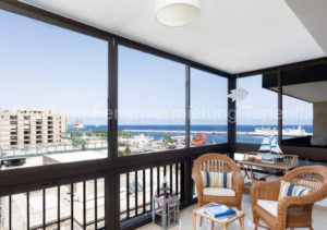 Komfortable moderne Ferienwohnung mit Meerblick in Santa Cruz de Tenerife