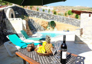 Preiswerte private Ferienwohnung, (Studio) für Alleinreisende auf Finca mit Pool und Terrasse im Südwesten Teneriffa