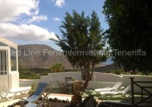 Loft in Chayofa mit Meerblick, privatem Garten und Pool