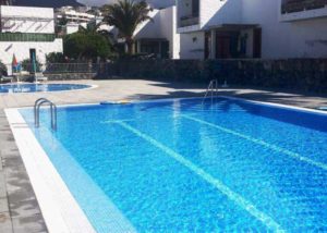 Ferienwohnung am Strand in Las Americas mit Balkon mit Meerblick