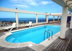 Teneriffa Ferienwohnung mit Meerblick und Pool in Palm Mar