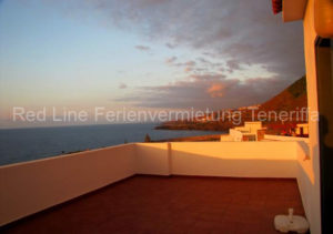 Teneriffa preiswerte Ferienwohnung mit grandioser Aussicht von der Dachterrasse