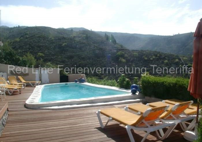 Ferienhaus mit Pool, Whirlpool, Patio, Grill und Garten in Guia Isora