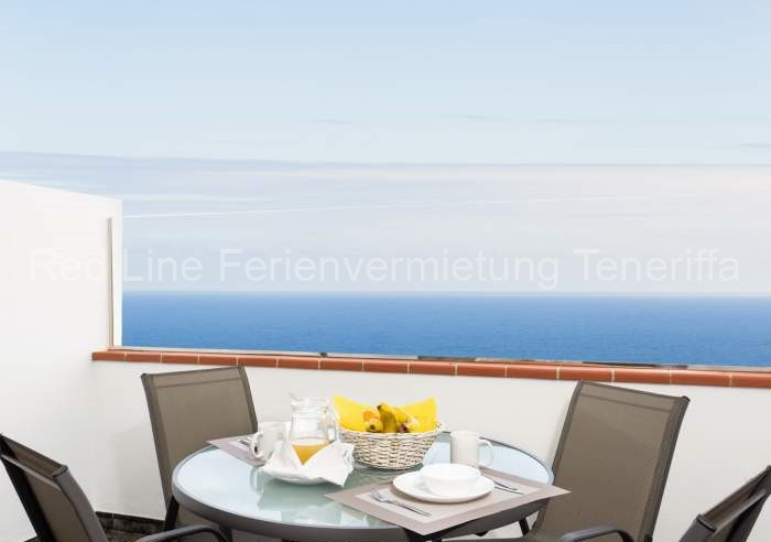 Teneriffa Meerblick Ferienwohnung mit Balkon in Icod de los Vinos