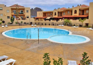 Familien Ferienwohnung Adeje mit Pool, Kinderpool, Spielplatz und Terrassen