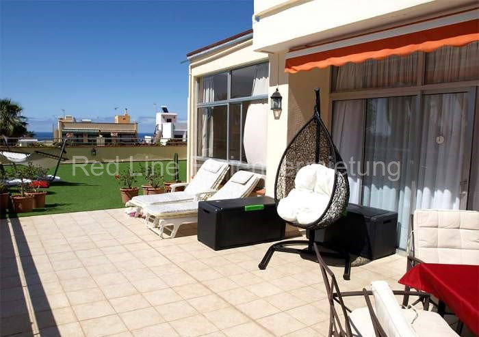 Zentrale Ferienwohnung mit Pool in ruhiger Wohnanlage in Puerto de la Cruz.